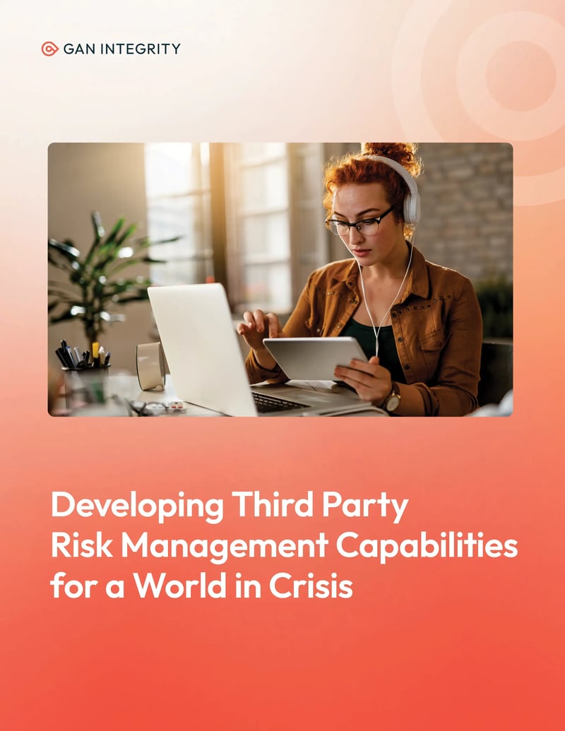 Developing Third-Party Risk Management Capabilities for a World in Crisis